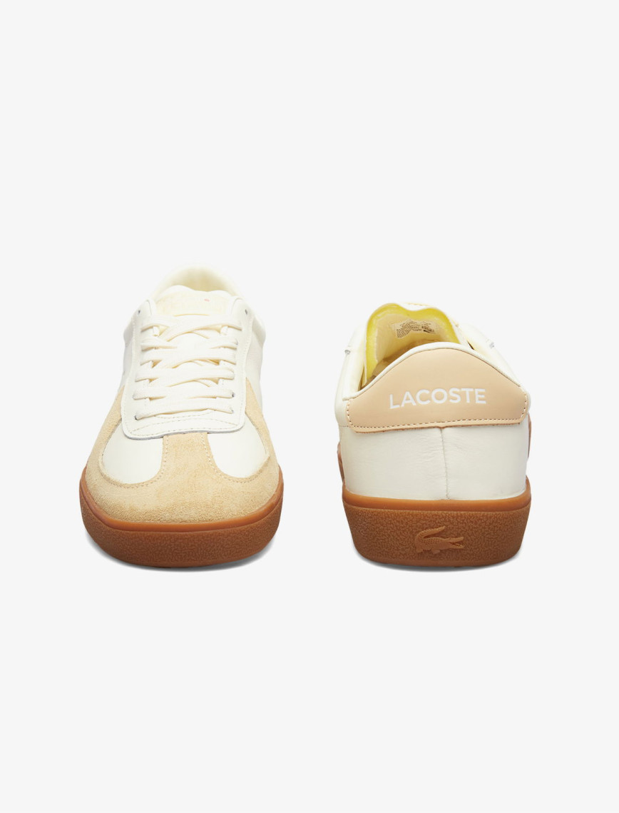Lacoste Baseshot Pro Erkek Bej Sneaker Lacoste Baseshot Pro Erkek Bej Sneaker