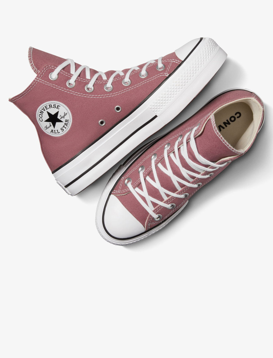 Converse Chuck Taylor All Star Lift Unisex Pembe Platform Sneaker Converse Chuck Taylor All Star Lift Unisex Pembe Platform Sneaker