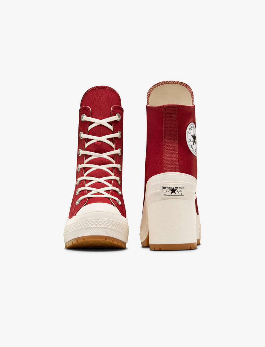 Converse Chuck 70 De Luxe Heel Unisex Bordo Platform Sneaker Converse Chuck 70 De Luxe Heel Unisex Bordo Platform Sneaker