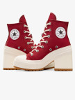 Converse Chuck 70 De Luxe Heel Unisex Bordo Platform Sneaker Converse Chuck 70 De Luxe Heel Unisex Bordo Platform Sneaker