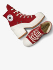 Converse Chuck 70 De Luxe Heel Unisex Bordo Platform Sneaker Converse Chuck 70 De Luxe Heel Unisex Bordo Platform Sneaker