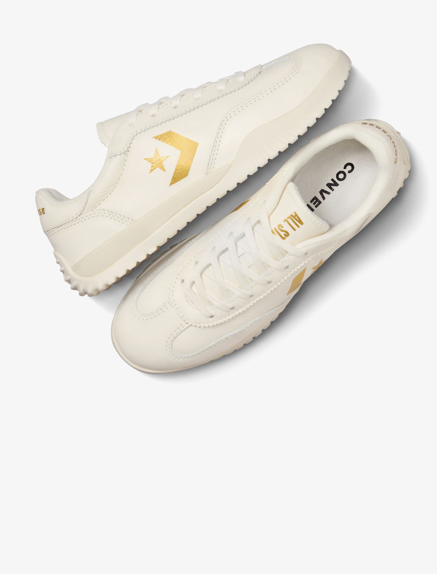 Converse Run Star Trainer Unisex Krem Deri Sneaker Converse Run Star Trainer Unisex Krem Deri Sneaker