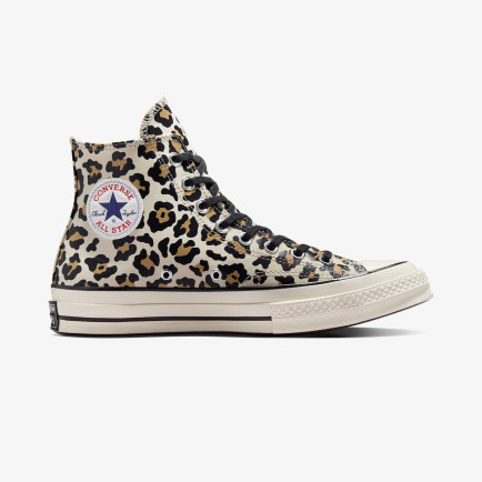 Converse Chuck 70 Leopard Print Unisex Krem Sneaker Converse Chuck 70 Leopard Print Unisex Krem Sneaker