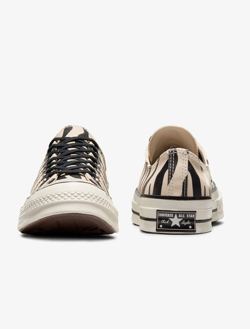Converse Chuck 70 Zebra Print Unisex Bej Sneaker Converse Chuck 70 Zebra Print Unisex Bej Sneaker