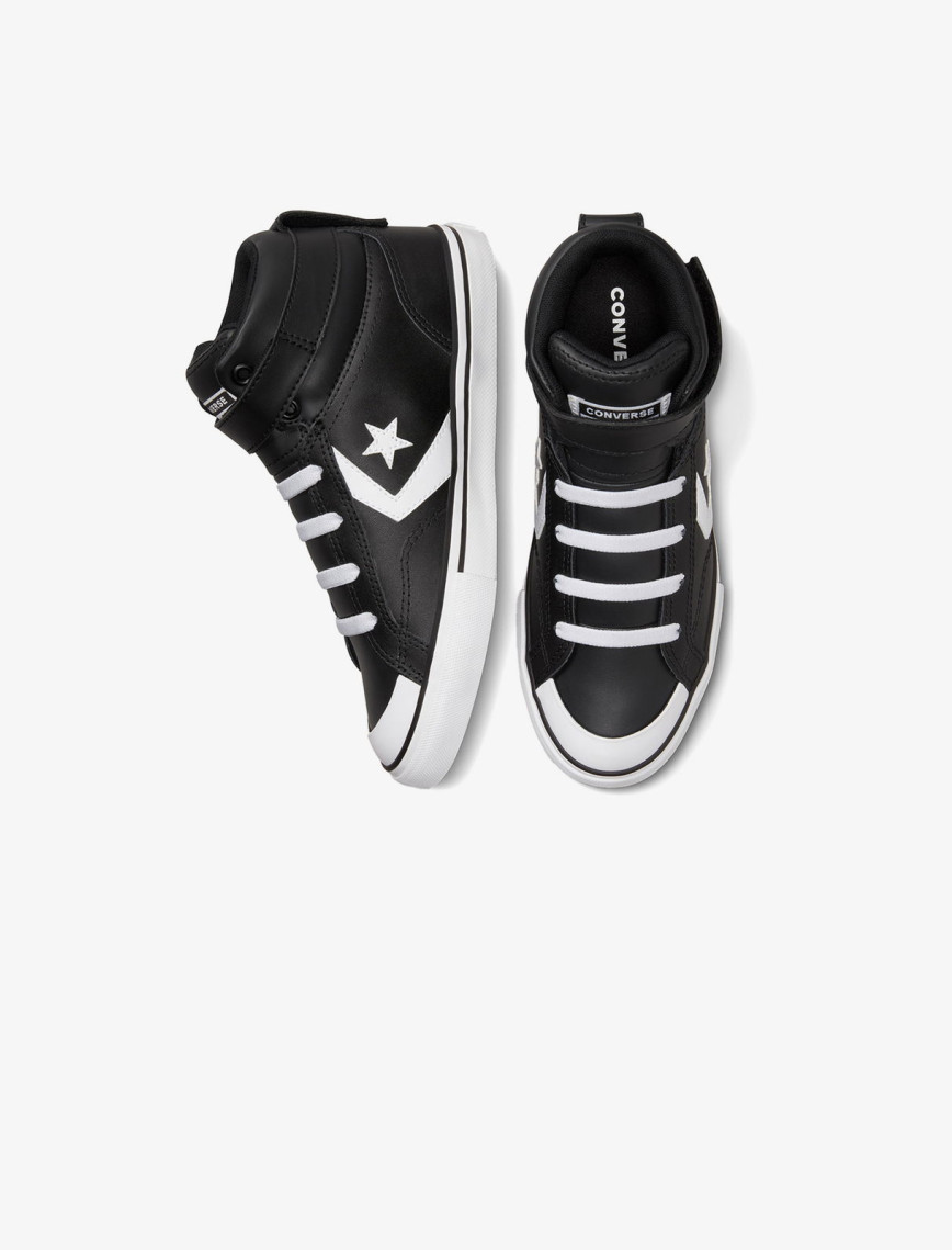 Converse Pro Blaze Çocuk Siyah Deri Sneaker Converse Pro Blaze Çocuk Siyah Deri Sneaker