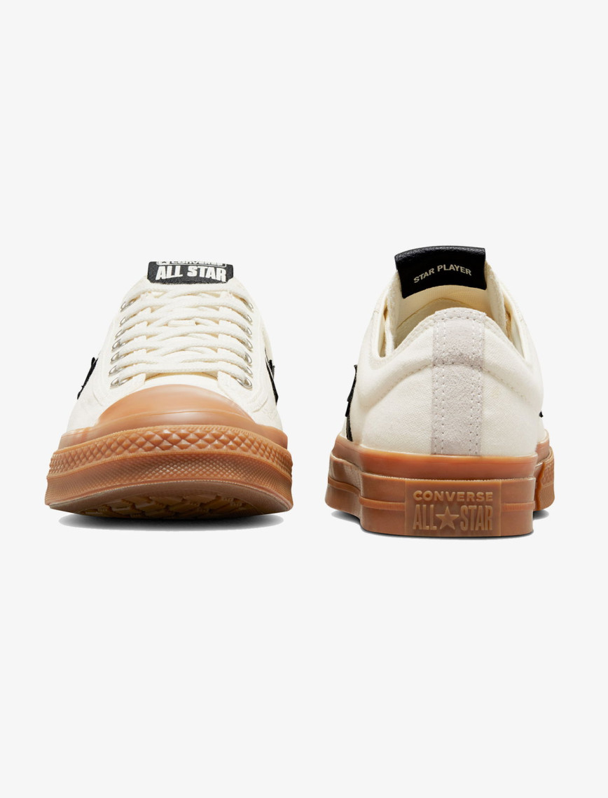 Converse Star Player 76 Unisex Krem Sneaker Converse Star Player 76 Unisex Krem Sneaker