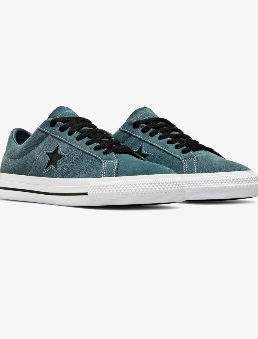 Converse One Star Pro Unisex Yeşil Süet Sneaker Converse One Star Pro Unisex Yeşil Süet Sneaker