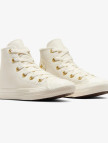 Converse Chuck Taylor All Star Taylored Lux Çocuk Krem Rengi 77 Deri Sneaker