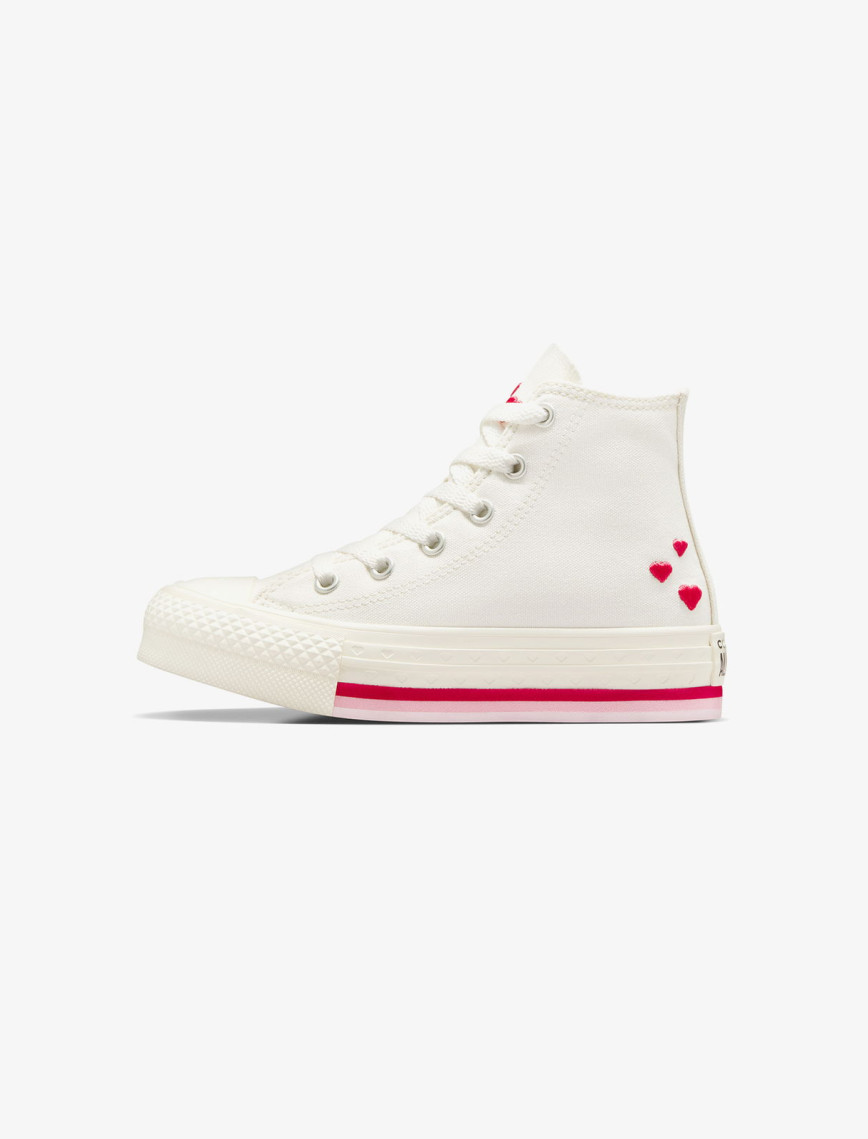 Converse Chuck Taylor All Star EVA Lift Çocuk Beyaz Platform Sneaker Converse Chuck Taylor All Star EVA Lift Çocuk Beyaz Platform Sneaker