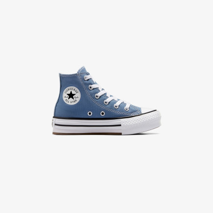 Converse Chuck Taylor All Star EVA Lift Çocuk Mavi Platform Sneaker Converse Chuck Taylor All Star EVA Lift Çocuk Mavi Platform Sneaker