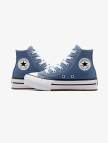 Converse Chuck Taylor All Star EVA Lift Çocuk Mavi Platform Sneaker Converse Chuck Taylor All Star EVA Lift Çocuk Mavi Platform Sneaker
