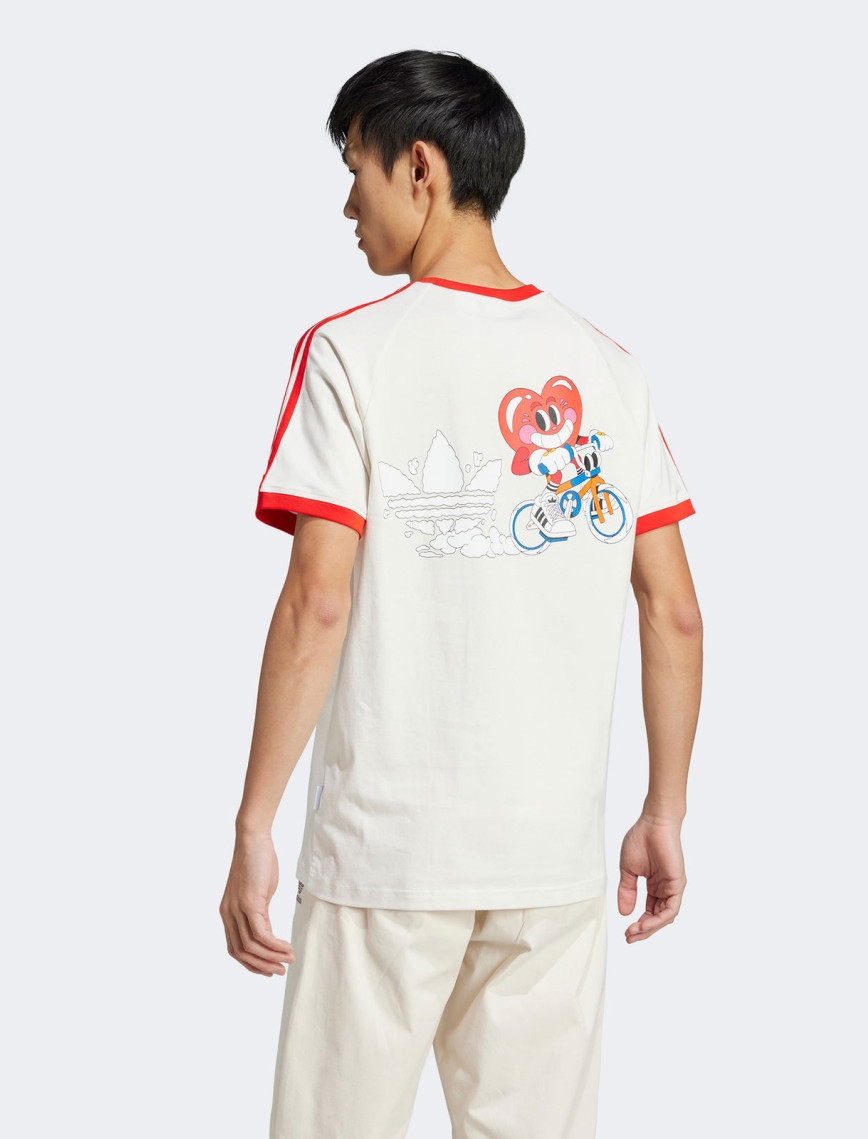 adidas Cali Erkek Beyaz T-Shirt adidas Cali Erkek Beyaz T-Shirt