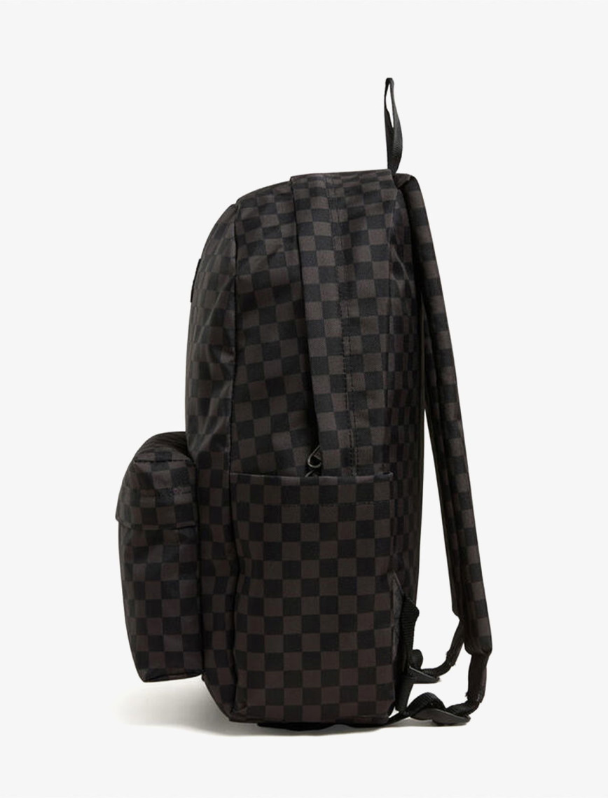 Vans Old Skool Grom Check Çocuk Siyah Sırt Çantası Vans Old Skool Grom Check Çocuk Siyah Sırt Çantası