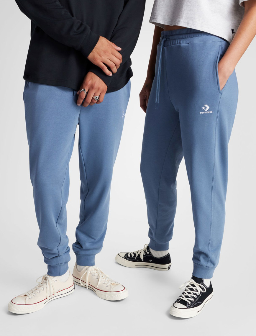 Converse Go-To Unisex Mavi Eşofman Altı Converse Go-To Unisex Mavi Eşofman Altı