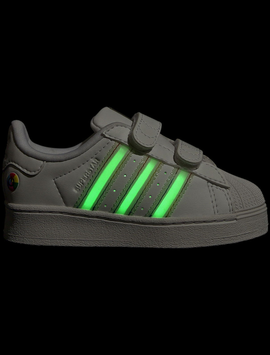 adidas Superstar Led Lights Bebek Beyaz Spor Ayakkabı adidas Superstar Led Lights Bebek Beyaz Spor Ayakkabı