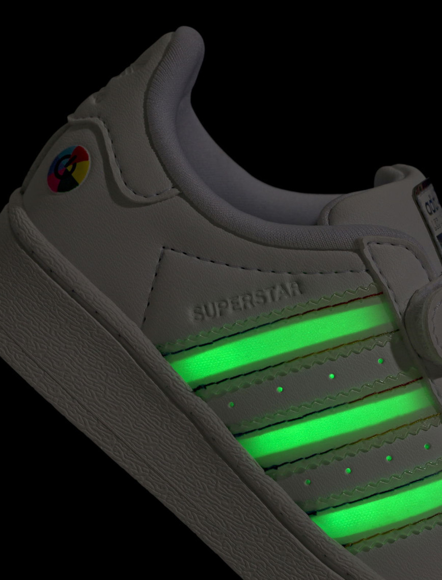 adidas Superstar Led Lights Bebek Beyaz Spor Ayakkabı adidas Superstar Led Lights Bebek Beyaz Spor Ayakkabı