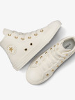 Converse Chuck Taylor All Star Taylored Lux Çocuk Krem Rengi 77 Deri Sneaker