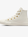 Converse Chuck Taylor All Star Taylored Lux Çocuk Krem Rengi 77 Deri Sneaker