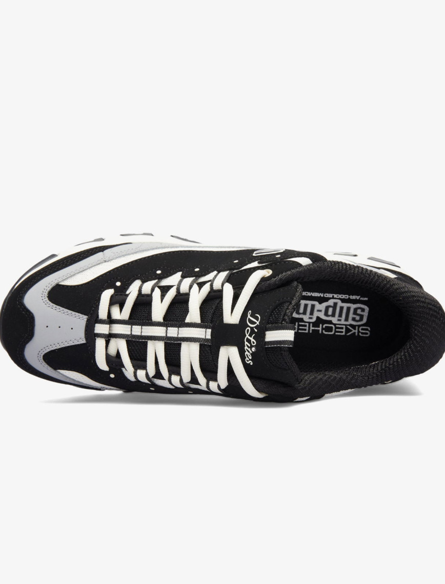 Skechers Dlites Smooth Nostalgia Kadın Siyah Spor Ayakkabı Skechers Dlites Smooth Nostalgia Kadın Siyah Spor Ayakkabı