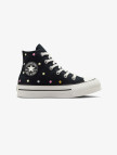 Converse Chuck Taylor All Star EVA Lift Polka Dots Çocuk Siyah Platform Sneaker Converse Chuck Taylor All Star EVA Lift Polka Dots Çocuk Siyah Platform Sneaker
