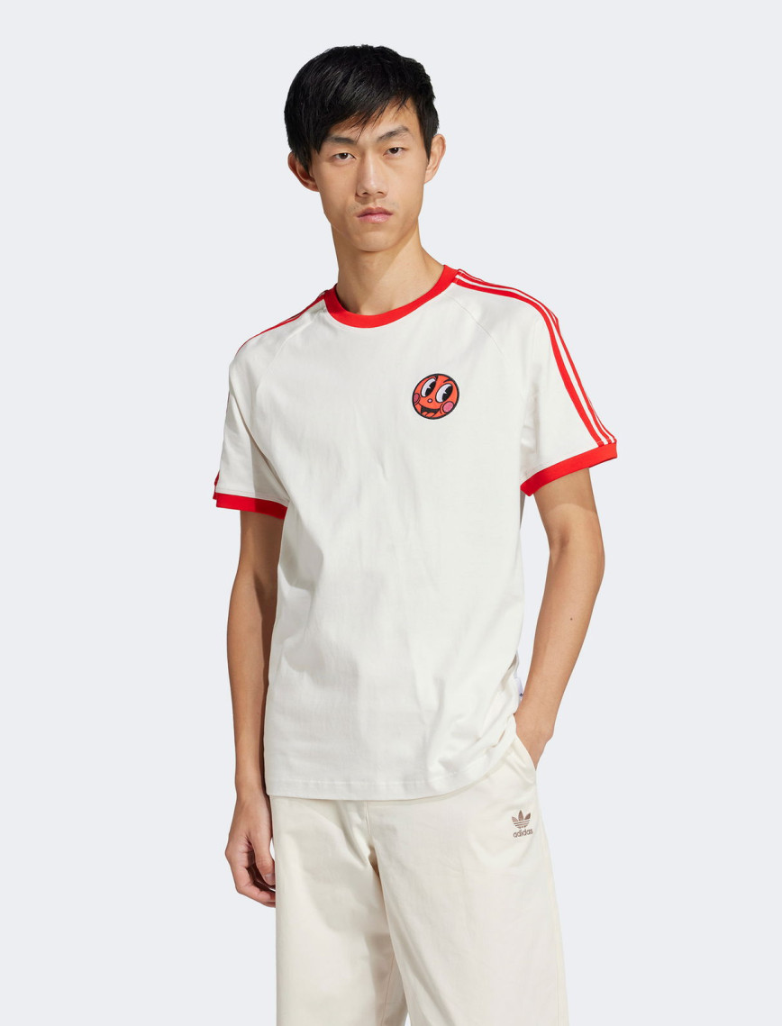 adidas Cali Erkek Beyaz T-Shirt adidas Cali Erkek Beyaz T-Shirt