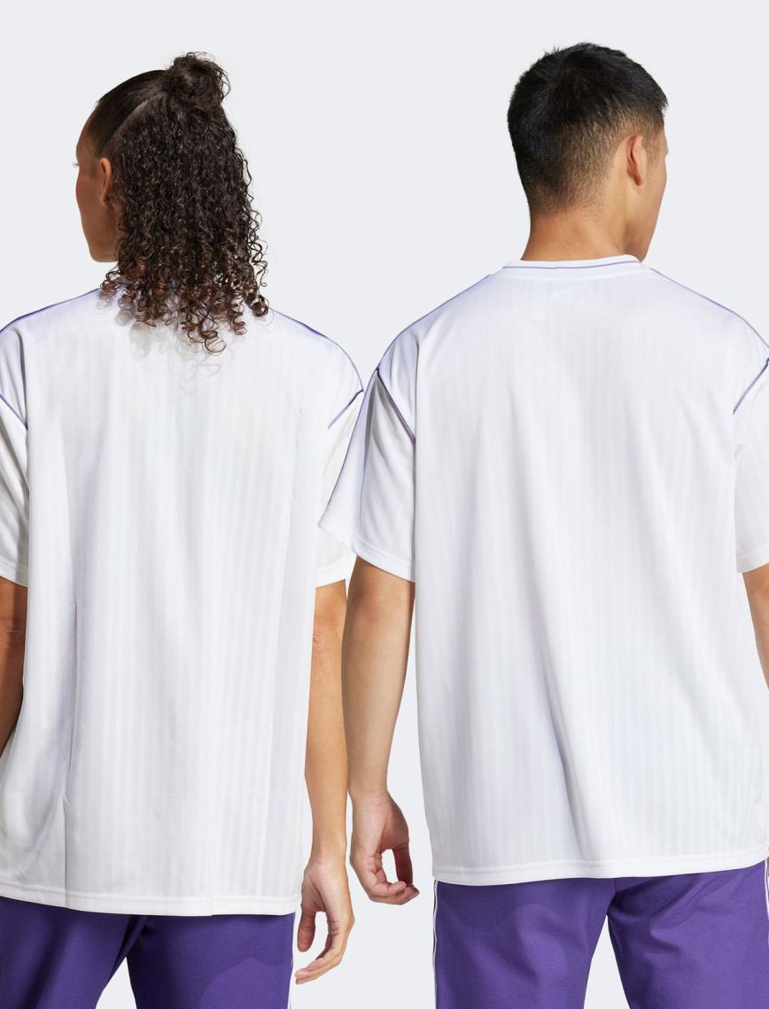 adidas Real Madrid Terrace Icons Unisex Beyaz Futbol Forması adidas Real Madrid Terrace Icons Unisex Beyaz Futbol Forması