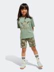 adidas Short Tee Set Çocuk Yeşil Şort Takımı adidas Short Tee Set Çocuk Yeşil Şort Takımı