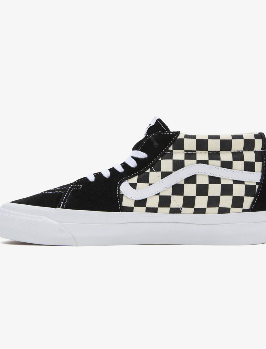 Vans Lx Sk8-Mid Reissue 83 Kadın Siyah Sneaker Vans Lx Sk8-Mid Reissue 83 Kadın Siyah Sneaker