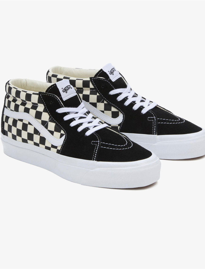 Vans Lx Sk8-Mid Reissue 83 Kadın Siyah Sneaker Vans Lx Sk8-Mid Reissue 83 Kadın Siyah Sneaker