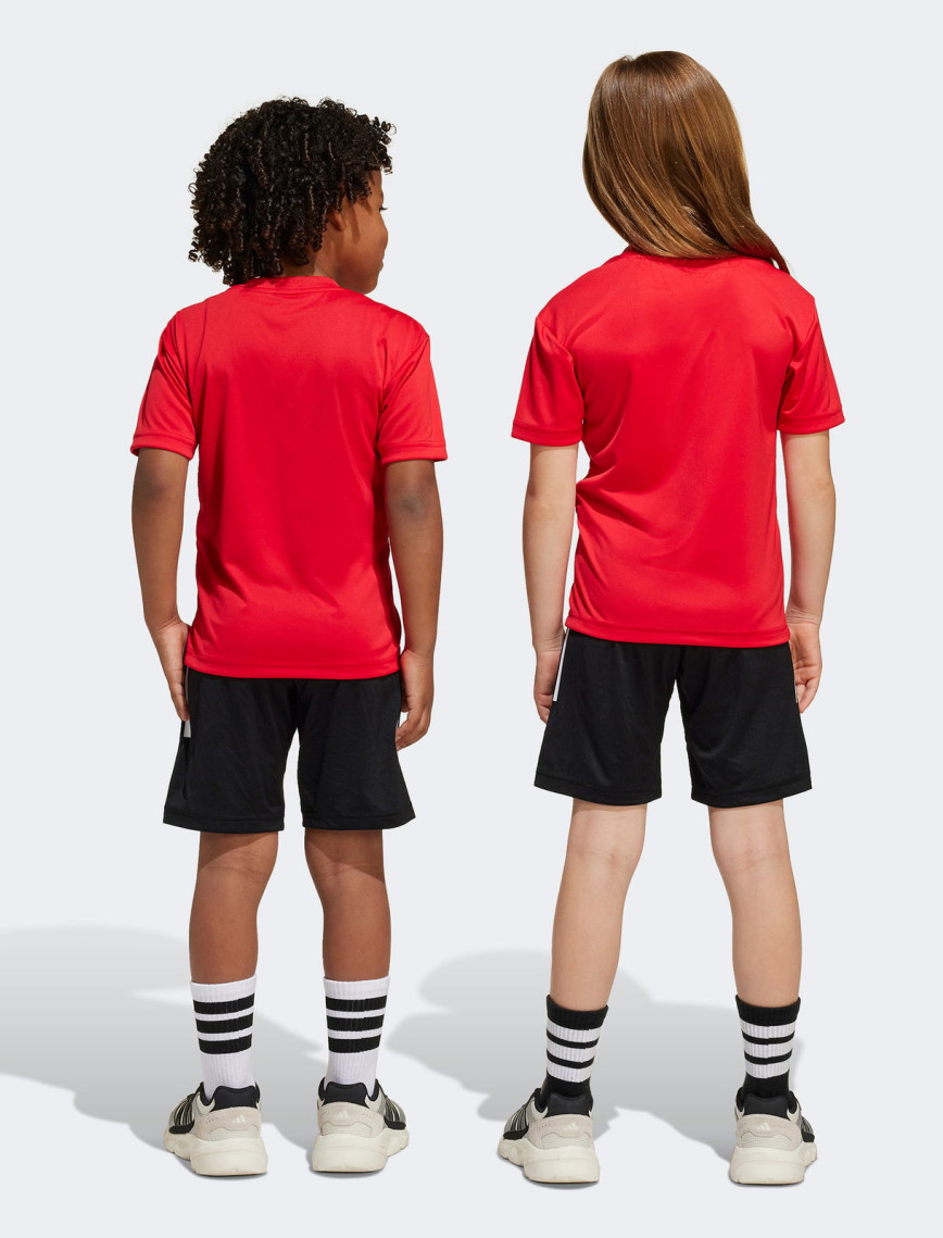 adidas X Marvel Ironman Çocuk Kırmızı/Siyah Şort Takımı adidas X Marvel Ironman Çocuk Kırmızı/Siyah Şort Takımı