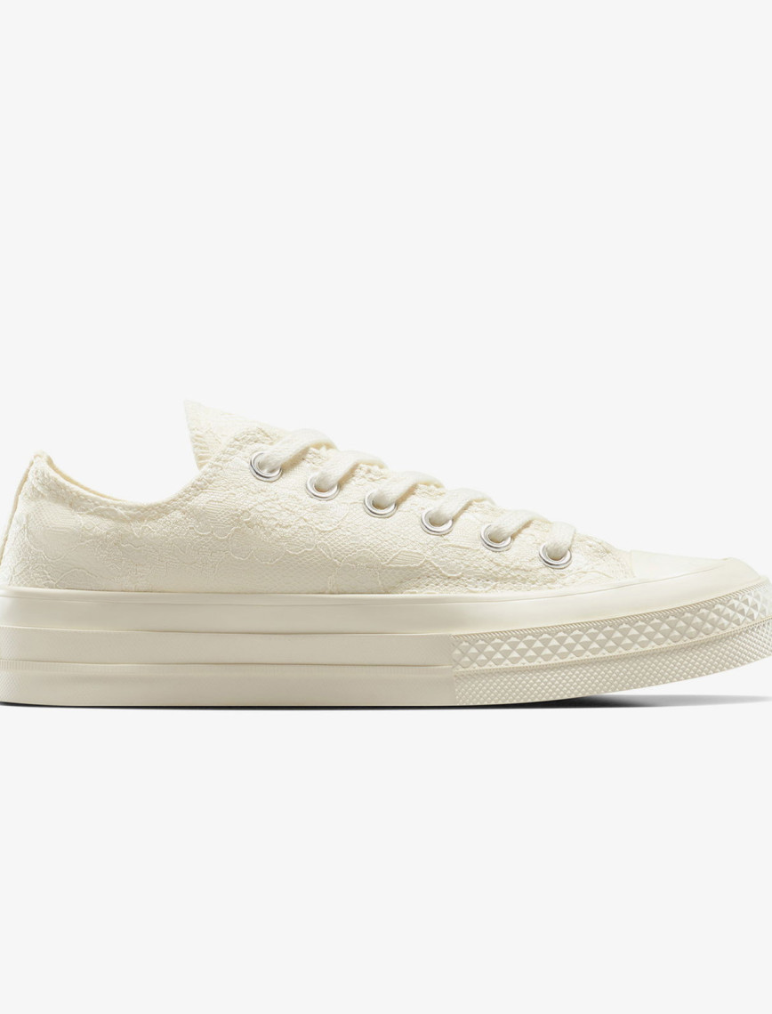 Converse Chuck 70 Kadın Krem Rengi Dantelli Sneaker Converse Chuck 70 Kadın Krem Rengi Dantelli Sneaker