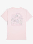Converse Çiçek Baskılı Kadın Pembe T-Shirt Converse Çiçek Baskılı Kadın Pembe T-Shirt
