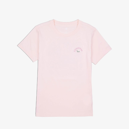 Converse Çiçek Baskılı Kadın Pembe T-Shirt Converse Çiçek Baskılı Kadın Pembe T-Shirt