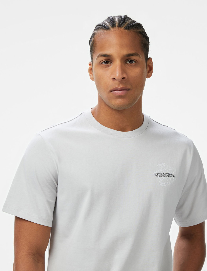 Converse Loose Fit Erkek Grafik Baskılı T-Shirt Converse Loose Fit Erkek Grafik Baskılı T-Shirt