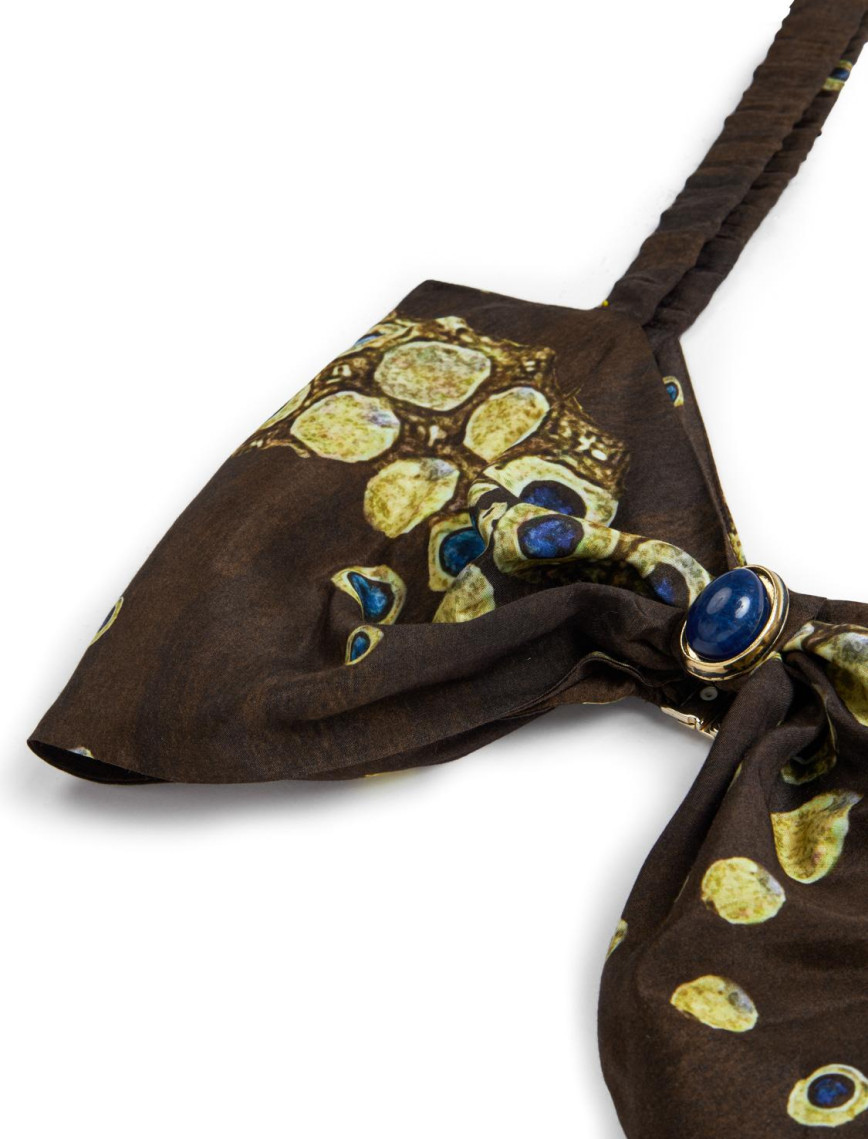 Aksesuar Detaylı Crop Top Aksesuar Detaylı Crop Top