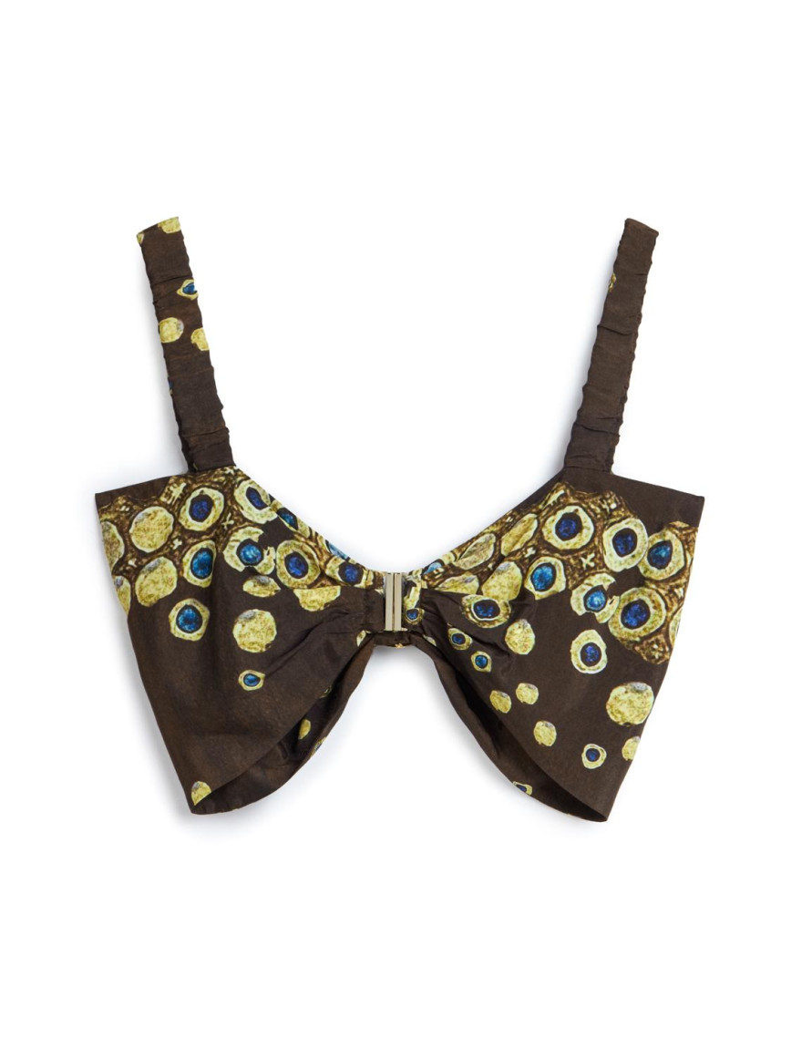 Aksesuar Detaylı Crop Top Aksesuar Detaylı Crop Top