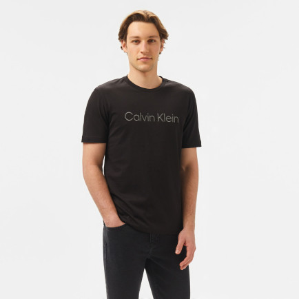 Calvin Klein Logo Erkek Siyah T-Shirt Calvin Klein Logo Erkek Siyah T-Shirt