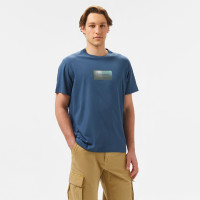 Calvin Klein Logo Erkek Mavi T-Shirt Calvin Klein Logo Erkek Mavi T-Shirt