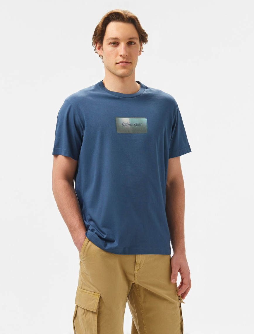 Calvin Klein Logo Erkek Siyah T-Shirt Calvin Klein Logo Erkek Siyah T-Shirt