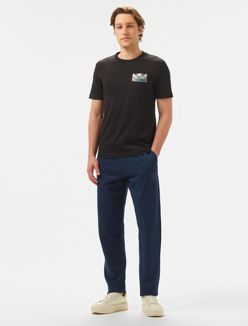 Calvin Klein Ba Logo Graphic Erkek Siyah T-Shirt Calvin Klein Ba Logo Graphic Erkek Siyah T-Shirt