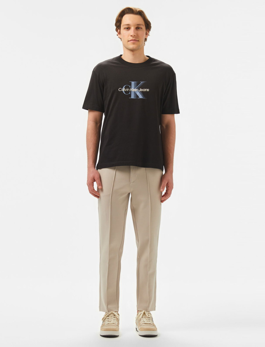 Calvin Klein Monologo Shift Erkek Siyah T-Shirt Calvin Klein Monologo Shift Erkek Siyah T-Shirt