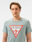 Guess Cn Original Logo Mid Organiceam 180 Erkek Gri T-Shirt Guess Cn Original Logo Mid Organiceam 180 Erkek Gri T-Shirt