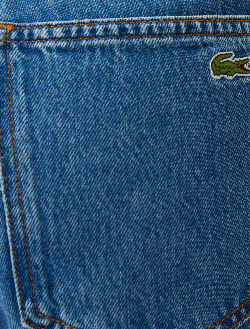 Lacoste Kadın Mavi Jean Pantolon Lacoste Kadın Mavi Jean Pantolon