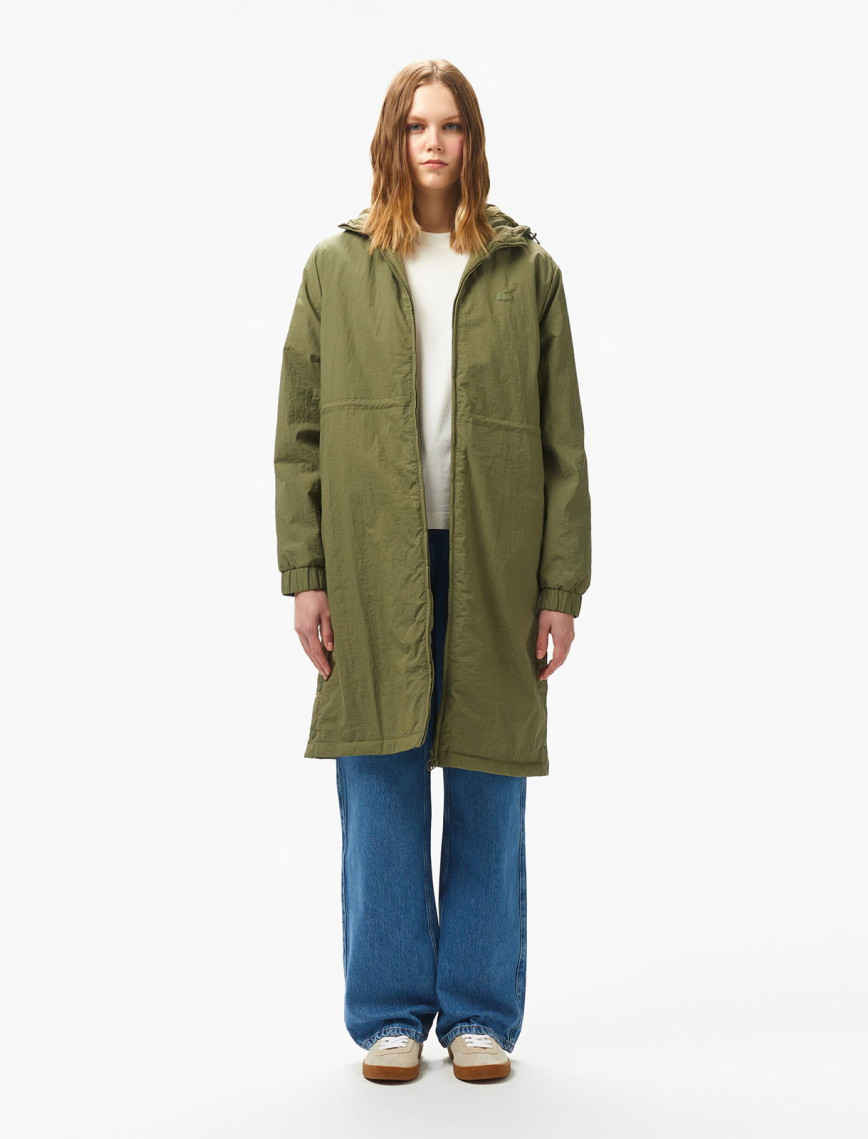 Lacoste Kadın Kapüşonlu Yeşil Yağmurluk Lacoste Kadın Kapüşonlu Yeşil Yağmurluk