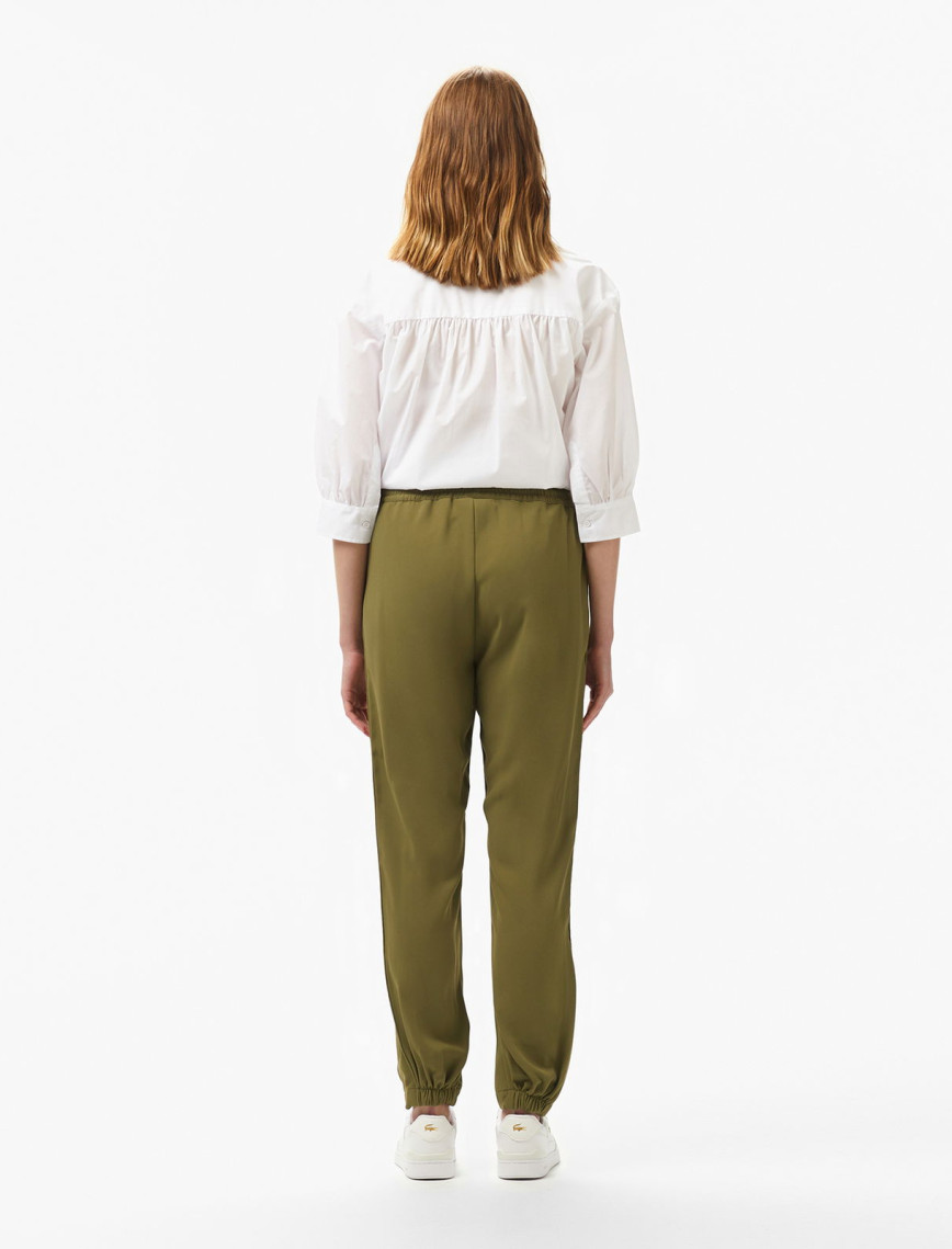 Lacoste Kadın Jogger Haki Pantolon Lacoste Kadın Jogger Haki Pantolon