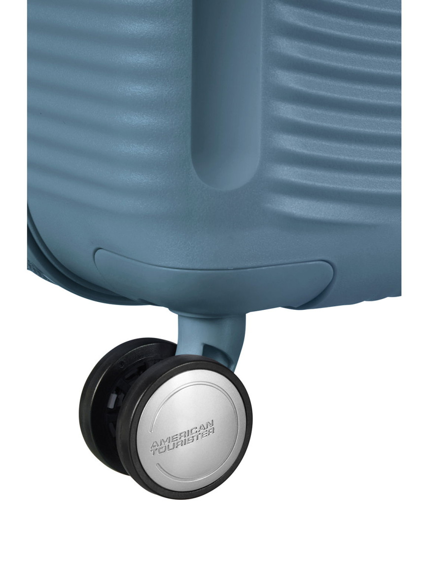 American Tourister Soundbox - Kabin Boy Sert Valiz 55 cm