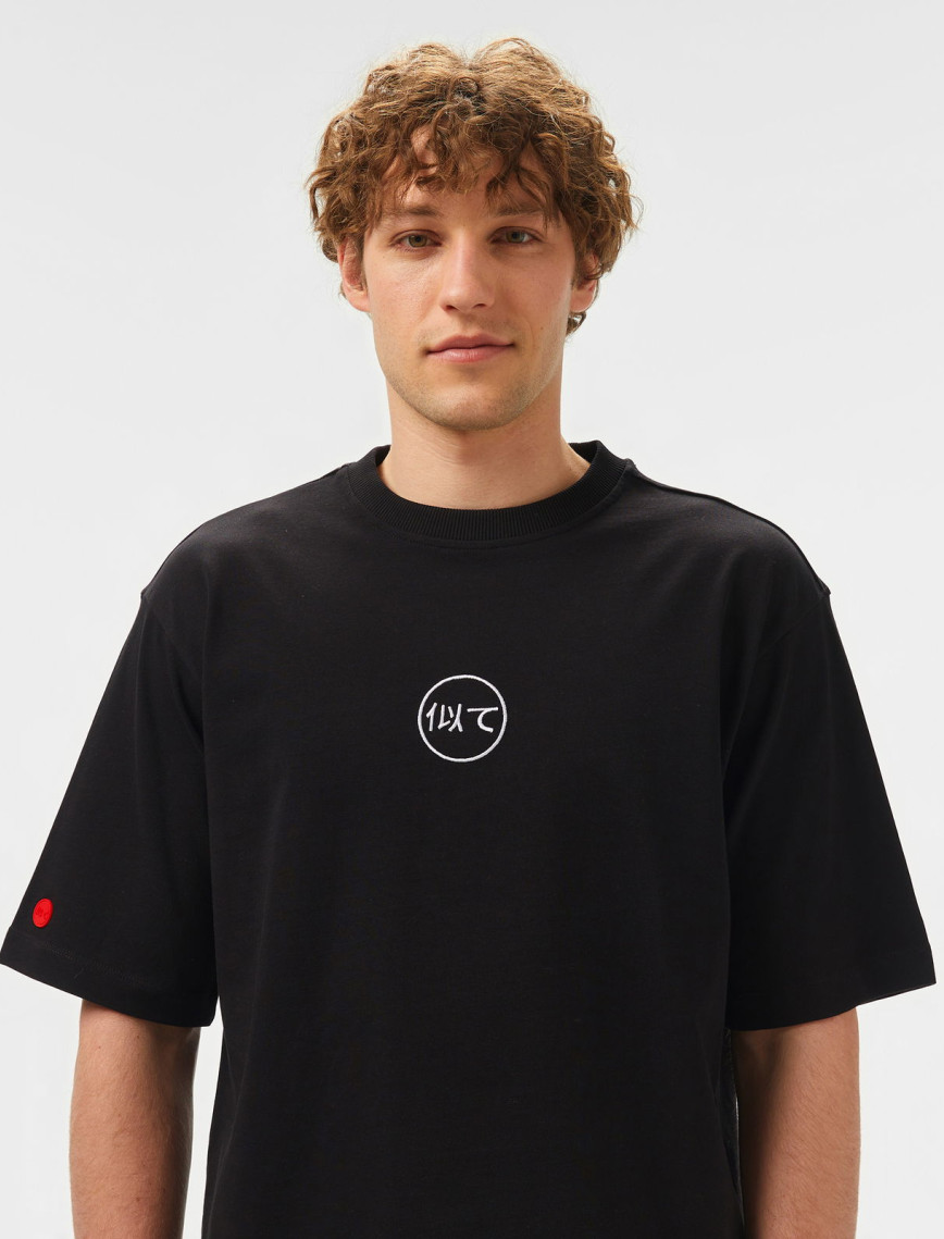 UNITED4 Erkek Siyah T-Shirt UNITED4 Erkek Siyah T-Shirt