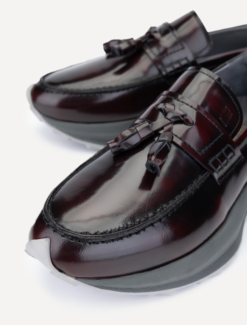 Valmenti Romano Erkek Bordo Hakiki Deri Casual Ayakkabı Valmenti Romano Erkek Bordo Hakiki Deri Casual Ayakkabı