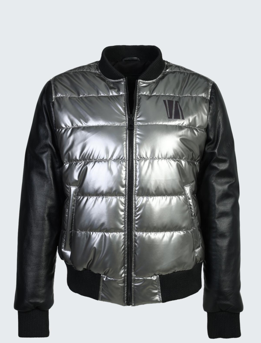 Valmenti Kadın GRI ICON Deri & Tekstil Mont Valmenti Kadın GRI ICON Deri & Tekstil Mont