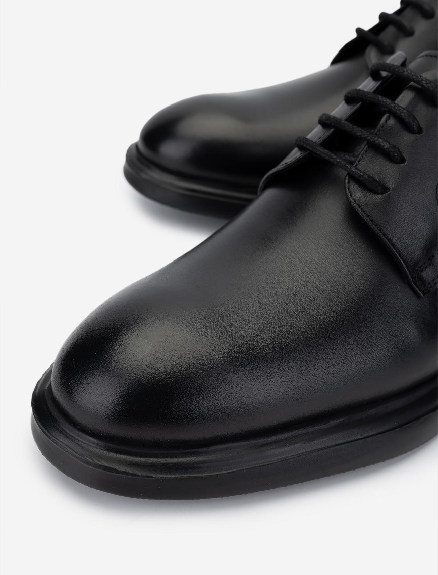Valmenti Erkek Hakiki Deri Siyah Deri Klasik Ayakkabı Valmenti Erkek Hakiki Deri Siyah Deri Klasik Ayakkabı